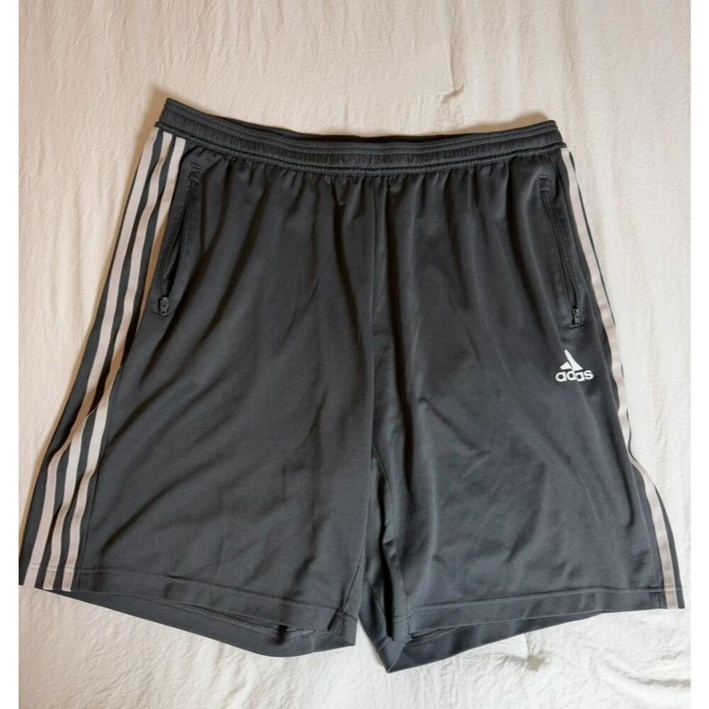 Men’s prime blue adidas athletic shorts size 2XL